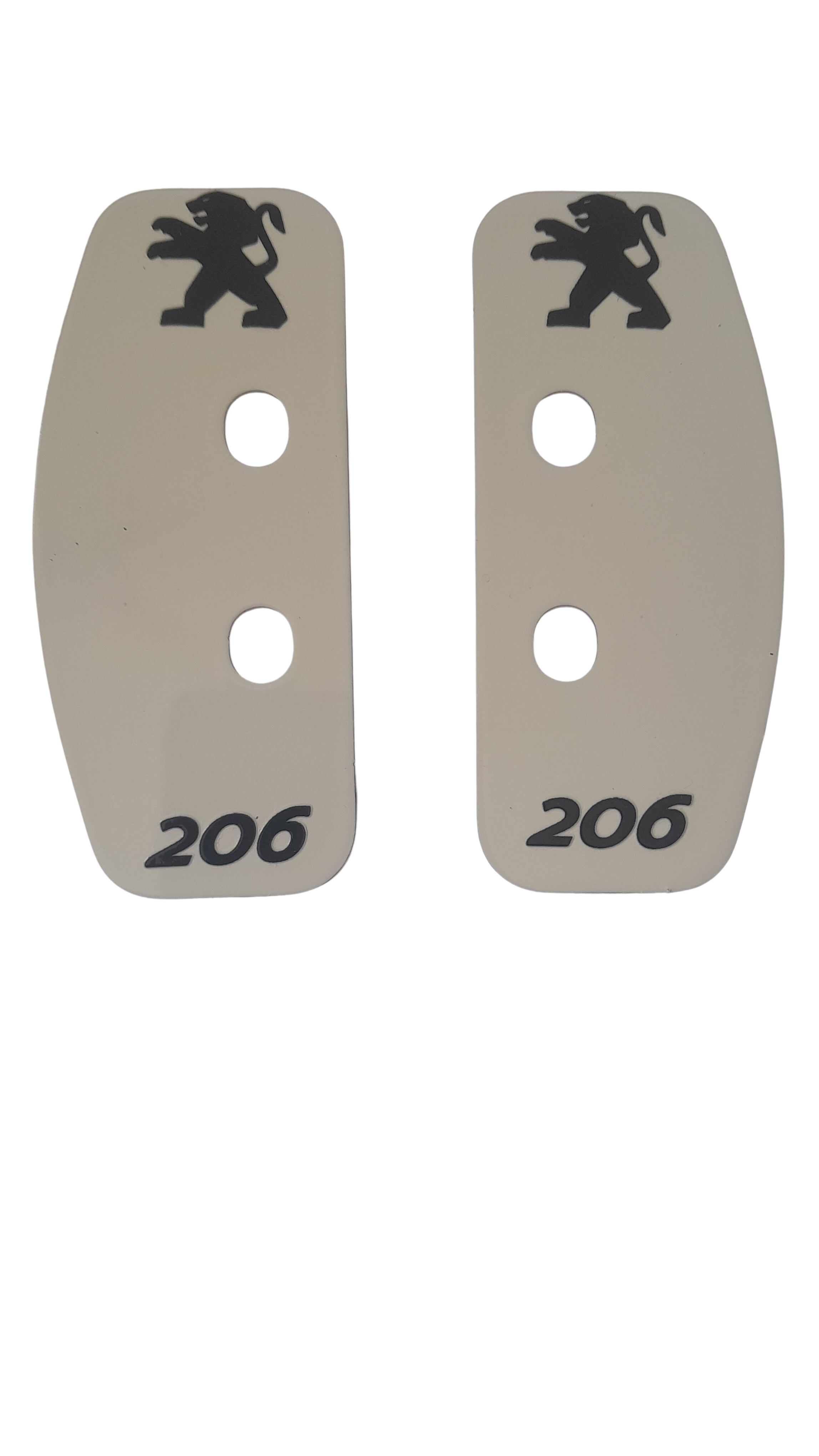 Plaque serreur porte peugeot 206