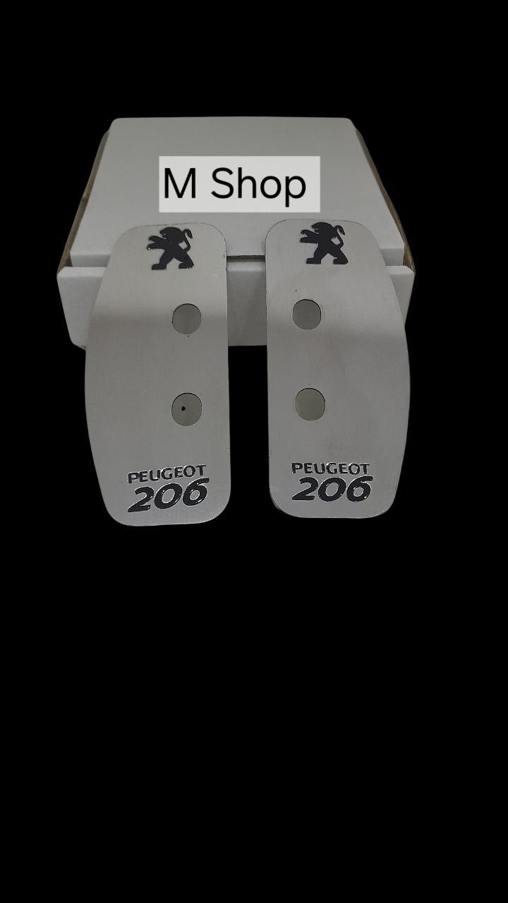 Plaque serreur porte peugeot 206